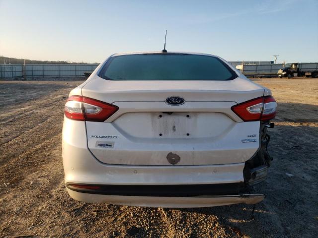 3FA6P0HD8GR288251 - 2016 FORD FUSION SE WHITE photo 6