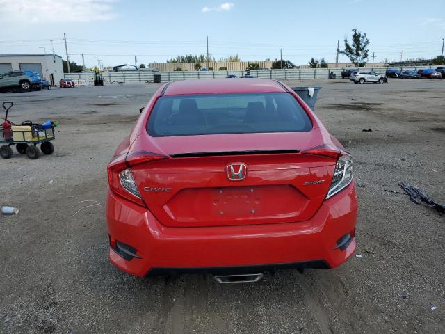 2HGFC2F8XMH538590 - 2021 HONDA CIVIC SPORT 红色 照片 6