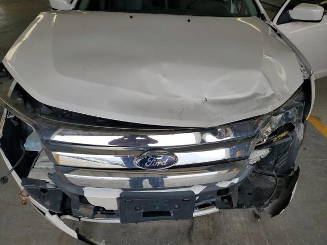 3FAHP0JAXCR362899 - 2012 FORD FUSION SEL WHITE photo 11