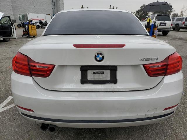 WBA3V7C59EP771227 - 2014 BMW 428 I SULEV WHITE photo 6