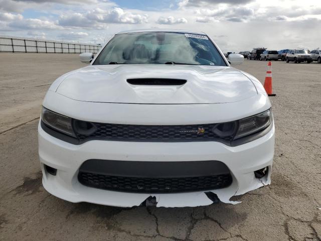 2C3CDXGJ7KH697128 - 2019 DODGE CHARGER SCAT PACK WHITE photo 5