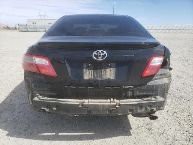 4T1BE46K58U203430 - 2008 TOYOTA CAMRY CE BLACK photo 6