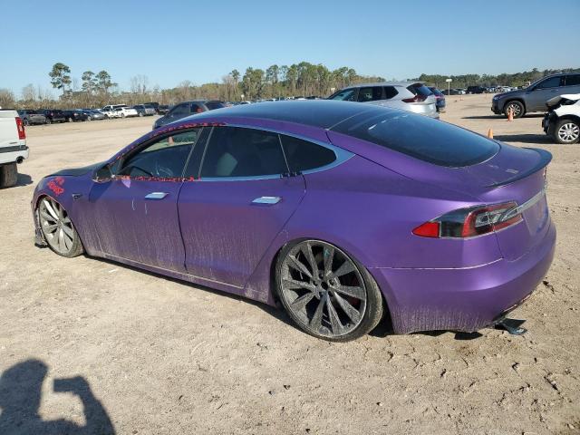 5YJSA1E44LF364189 - 2020 TESLA MODEL S PURPLE photo 2