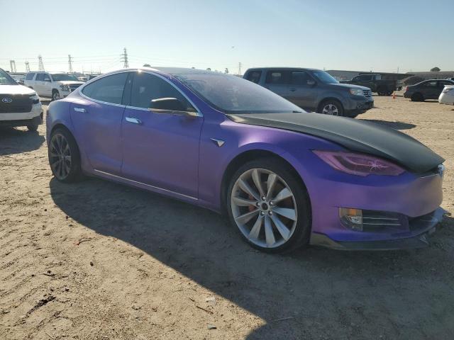 5YJSA1E44LF364189 - 2020 TESLA MODEL S PURPLE photo 4