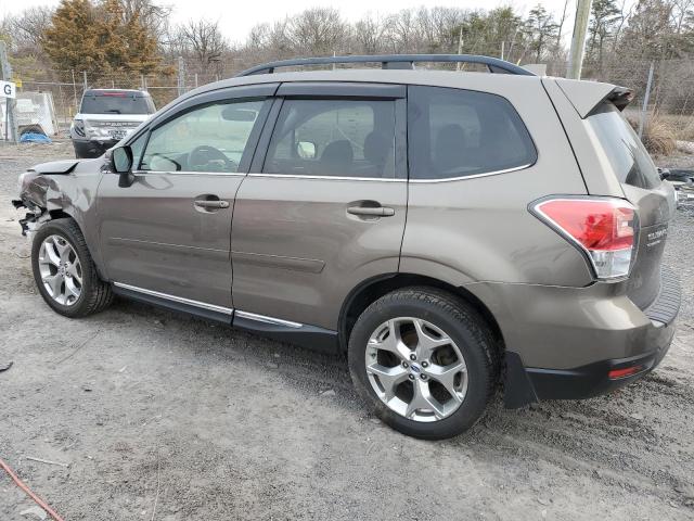 JF2SJAWC8JH574105 - 2018 SUBARU FORESTER 2.5I TOURING GRAY photo 2