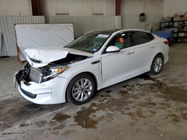 5XXGU4L37GG012462 - 2016 KIA OPTIMA EX WHITE photo 1