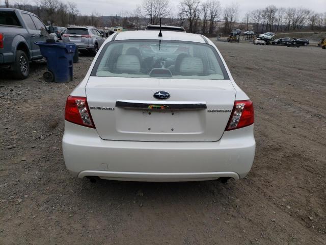 JF1GE61658H521188 - 2008 SUBARU IMPREZA SE 2.5I WHITE photo 6