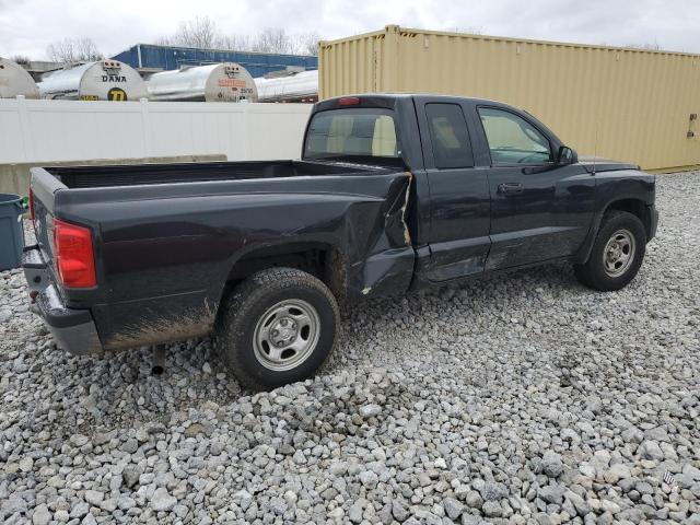 1D7HE22KX8S560208 - 2008 DODGE DAKOTA ST BLACK photo 3