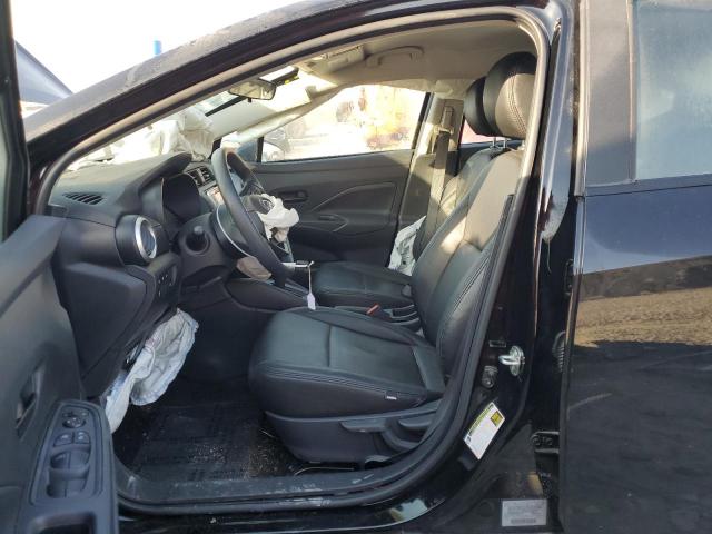 3N1CN8DV5PL871320 - 2023 NISSAN VERSA S BLACK photo 7