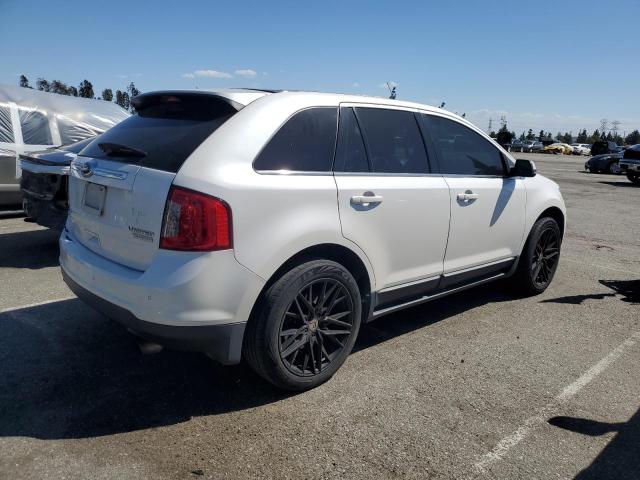 2FMDK3K9XCBA41548 - 2012 FORD EDGE LIMITED WHITE photo 3