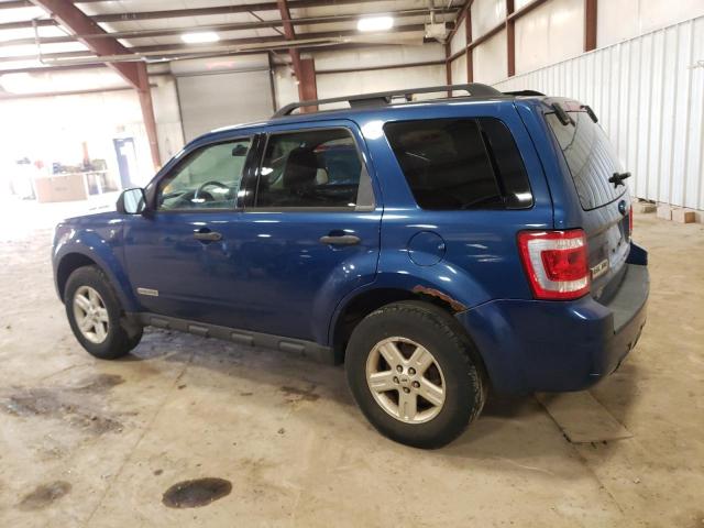 1FMCU49H08KC90026 - 2008 FORD ESCAPE HEV BLUE photo 2