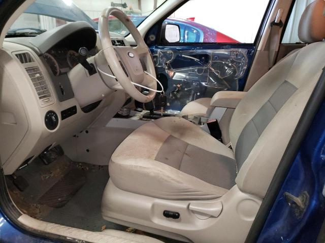 1FMCU49H08KC90026 - 2008 FORD ESCAPE HEV BLUE photo 7