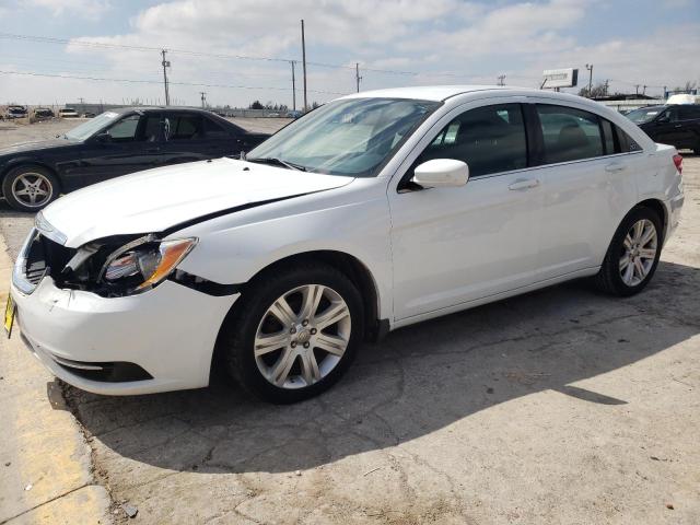 1C3CCBAB4DN697976 - 2013 CHRYSLER 200 LX WHITE photo 1