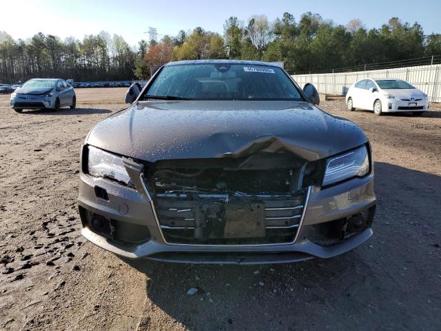 WAU3GAFCXCN077768 - 2012 AUDI A7 PRESTIGE GRAY photo 5