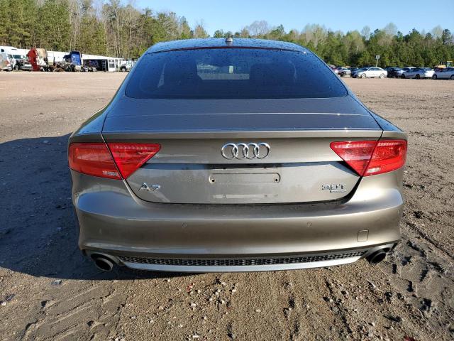 WAU3GAFCXCN077768 - 2012 AUDI A7 PRESTIGE GRAY photo 6