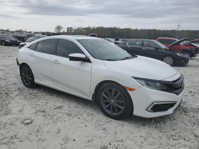 JHMFC1F76KX005658 - 2019 HONDA CIVIC EXL WHITE photo 4