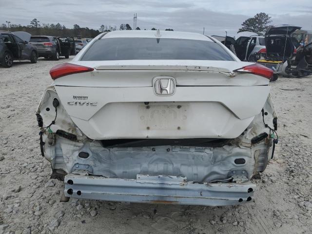 JHMFC1F76KX005658 - 2019 HONDA CIVIC EXL WHITE photo 6