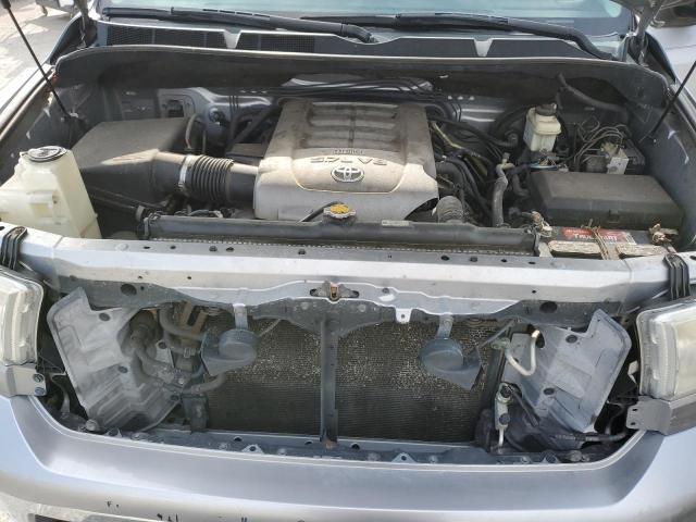 5TFUW5F11AX150513 - 2010 TOYOTA TUNDRA DOUBLE CAB SR5 SILVER photo 11