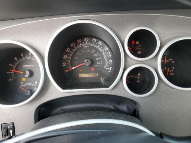 5TFUW5F11AX150513 - 2010 TOYOTA TUNDRA DOUBLE CAB SR5 SILVER photo 9