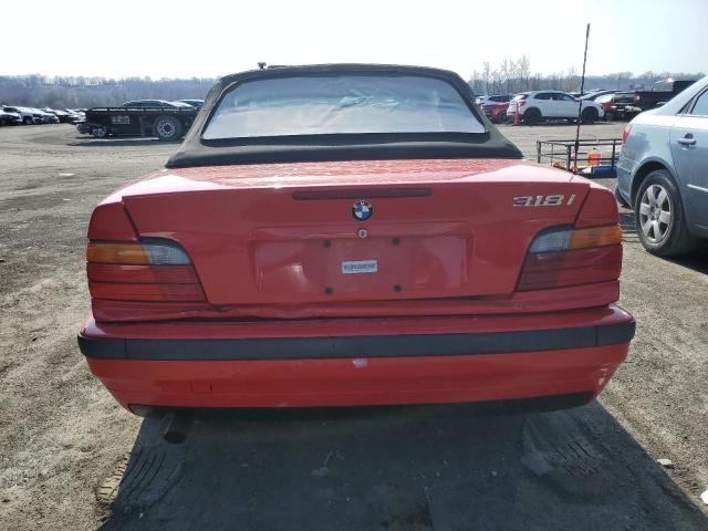 WBABH8326TEY11111 - 1996 BMW 318 IC AUTOMATIC RED photo 6