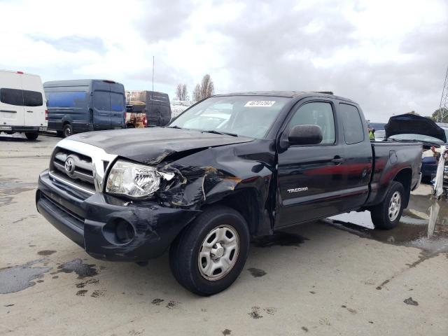 5TETX22N09Z606425 - 2009 TOYOTA TACOMA ACCESS CAB BLACK photo 1