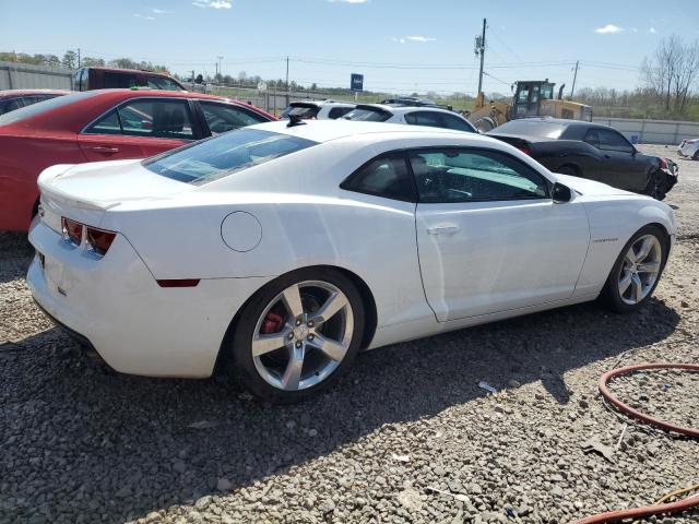 2G1FB1ED2B9153681 - 2011 CHEVROLET CAMARO LT WHITE photo 3