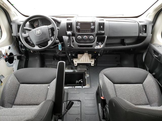 3C6LRVDG5ME591115 - 2021 RAM PROMASTER 2500 HIGH WHITE photo 8