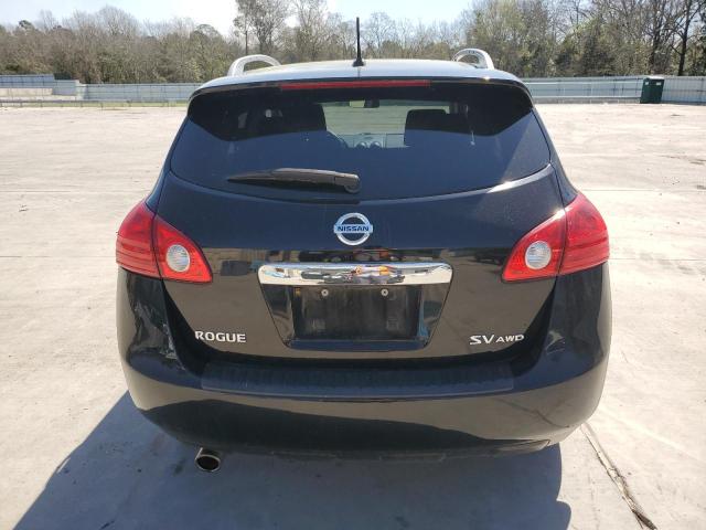 JN8AS5MV1DW650903 - 2013 NISSAN ROGUE S BLACK photo 6