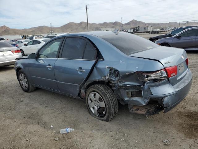 5NPET46C79H423437 - 2009 HYUNDAI SONATA GLS BLUE photo 2