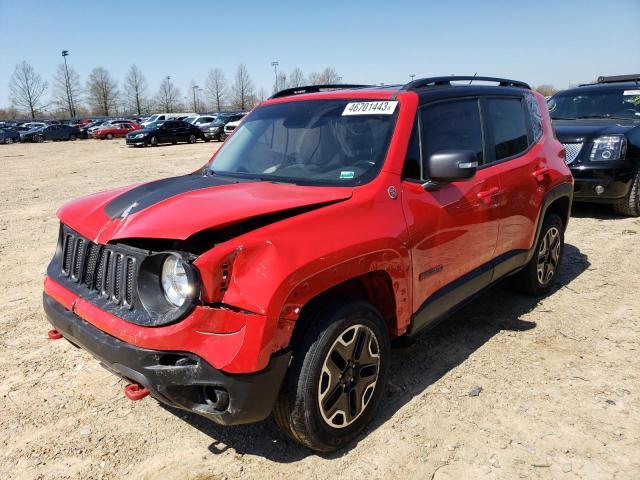 ZACCJBCB8HPE93483 - 2017 JEEP RENEGADE TRAILHAWK RED photo 1