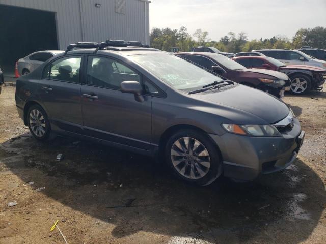 2HGFA16979H318548 - 2009 HONDA CIVIC EXL GRAY photo 4