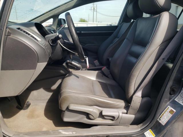 2HGFA16979H318548 - 2009 HONDA CIVIC EXL ნაცრისფერი ფოტო 7