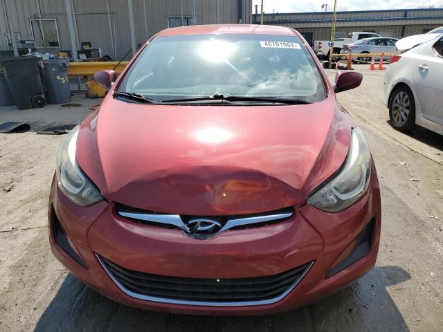 5NPDH4AE2GH760360 - 2016 HYUNDAI ELANTRA SE MAROON photo 5