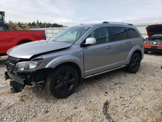 3C4PDCGGXJT329414 - 2018 DODGE JOURNEY CROSSROAD GRAY photo 1