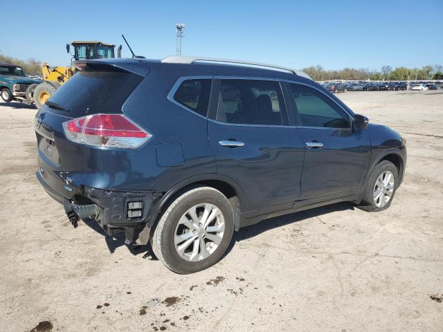 5N1AT2MT4EC826850 - 2014 NISSAN ROGUE S BLUE photo 3