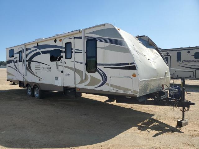 4YDT33B26ET410857 - 2014 KEYSTONE PASSPORT TWO TONE photo 1