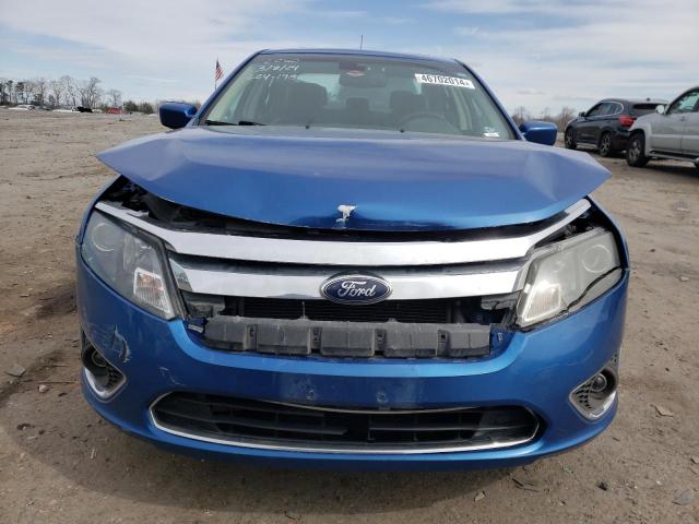 3FAHP0JG5CR445080 - 2012 FORD FUSION SEL BLUE photo 5