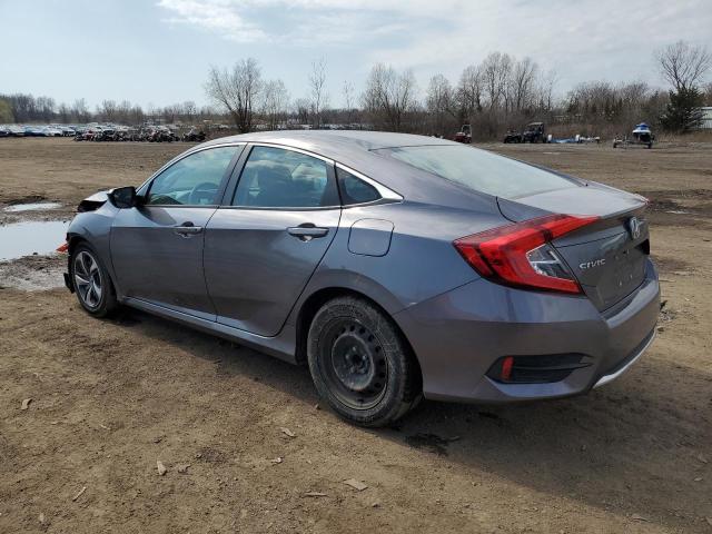 2HGFC2F6XLH526484 - 2020 HONDA CIVIC LX GRAY photo 2