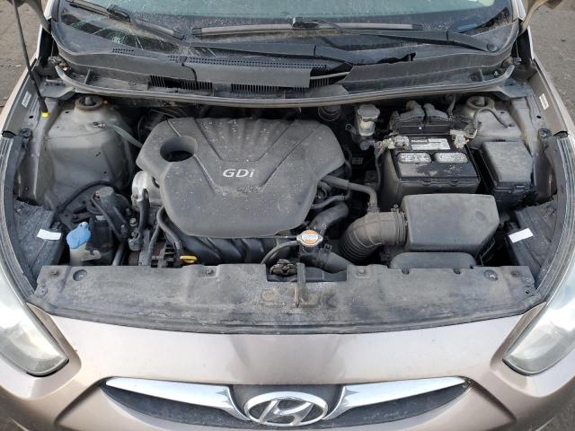 KMHCT4AE7CU084025 - 2012 HYUNDAI ACCENT GLS GOLD photo 11