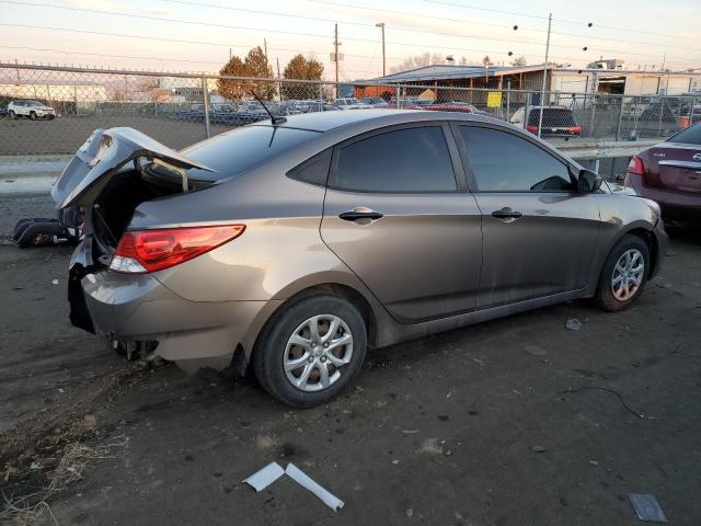 KMHCT4AE7CU084025 - 2012 HYUNDAI ACCENT GLS GOLD photo 3