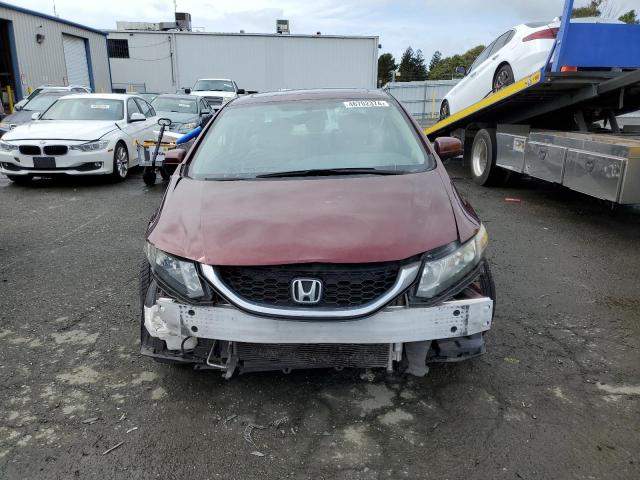 19XFB2F88EE260268 - 2014 HONDA CIVIC EX RED photo 5