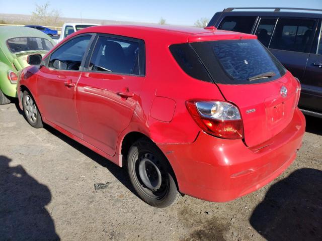 2T1KU40E69C112997 - 2009 TOYOTA MATRIX RED photo 2