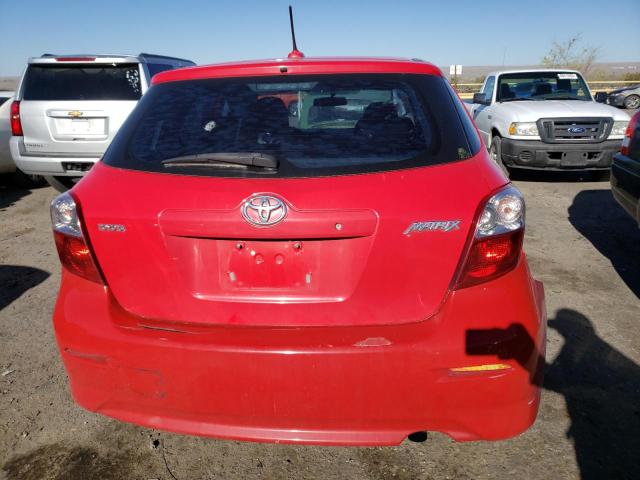 2T1KU40E69C112997 - 2009 TOYOTA MATRIX RED photo 6