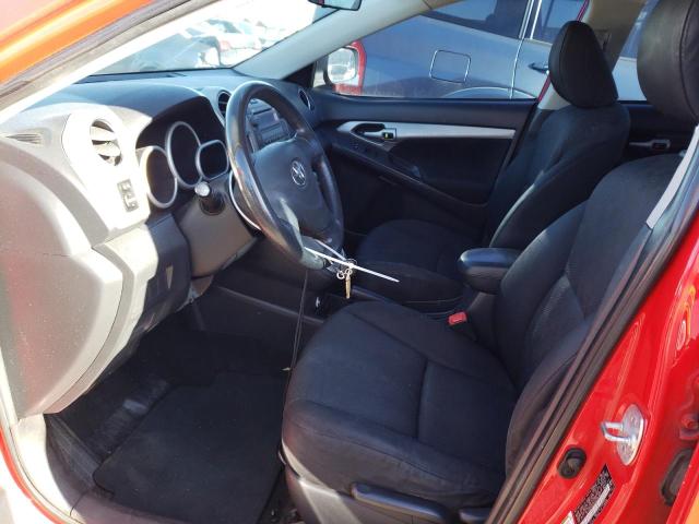 2T1KU40E69C112997 - 2009 TOYOTA MATRIX RED photo 7