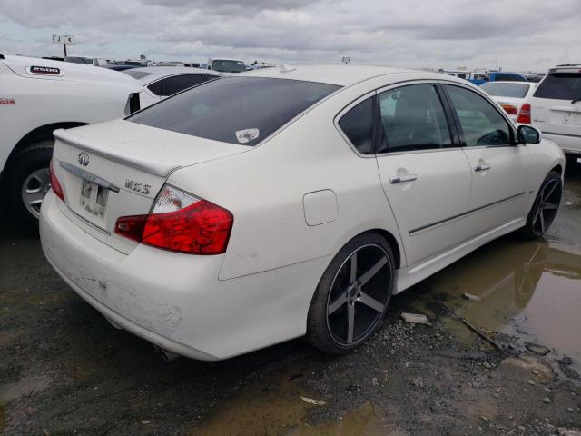 JNKAY01E08M604559 - 2008 INFINITI M35 BASE WHITE photo 3