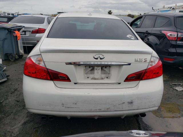 JNKAY01E08M604559 - 2008 INFINITI M35 BASE WHITE photo 6