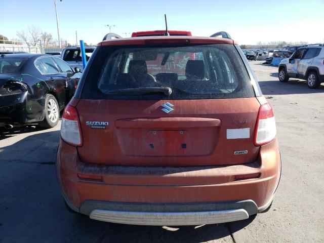 JS2YB413875106163 - 2007 SUZUKI SX4 ORANGE photo 6