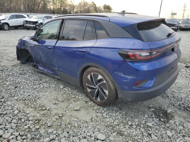 WVGTMPE28NP073051 - 2022 VOLKSWAGEN ID.4 PRO S ლურჯი ფოტო 2