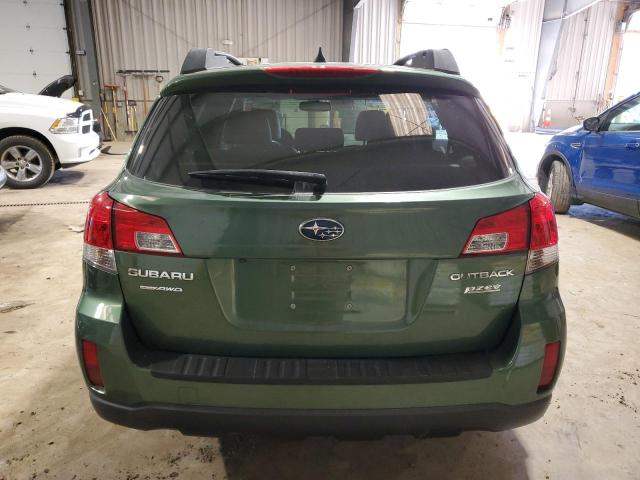 4S4BRBKC3D3323346 - 2013 SUBARU OUTBACK 2.5I LIMITED GREEN photo 6