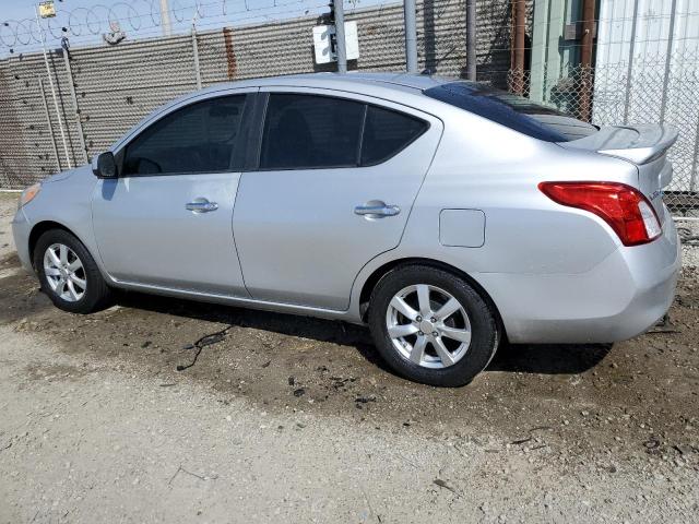 3N1CN7AP0DL875898 - 2013 NISSAN VERSA S SILVER photo 2